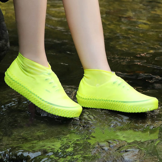 RainSure Shoe Covers-Reusable and Slip-resistant Rain Boot Overshoes