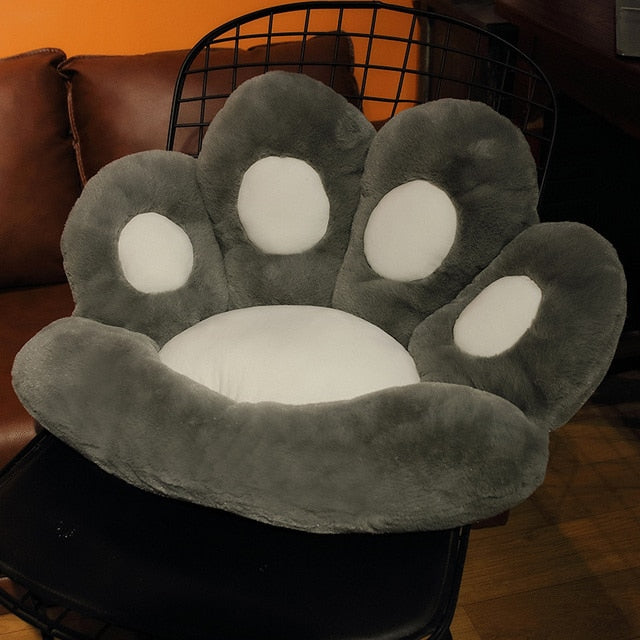 Comfy and Cozy Bear&Cat Paw Pillow - Plush Animal Seat Cushion for Comfortable and Relaxation