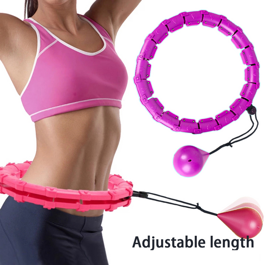 Adjustable Fitness Hoop: The Fun and Effective Way to Lose Weight and Burn Fat
