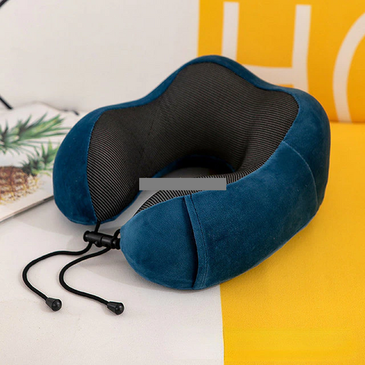 Neck Bliss Memory Foam U-Neck Pillow: Pain-Free Journeys & Home Relaxation