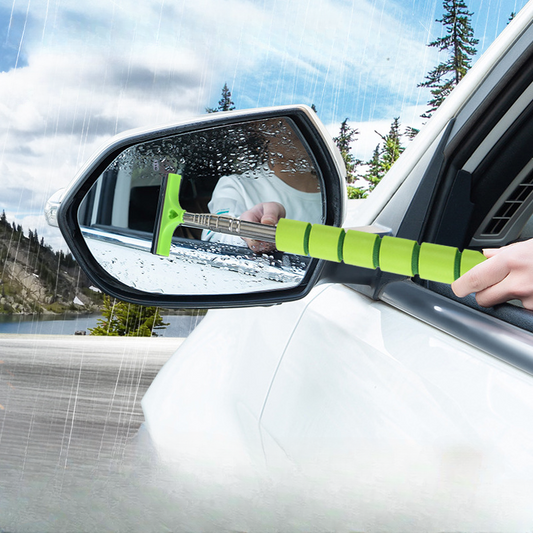 ClearView Pro: Multifunctional Car Rearview Mirror Telescopic Wiper