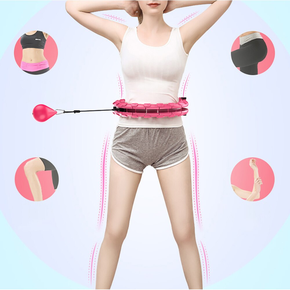 Adjustable Fitness Hoop: The Fun and Effective Way to Lose Weight and Burn Fat