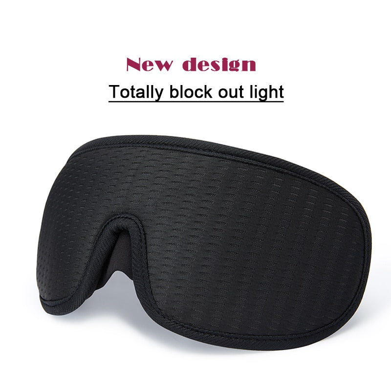 Indulge in Blissful Sleep - 3D Sleeping Mask: Your Gateway to Total Darkness and Tranquility