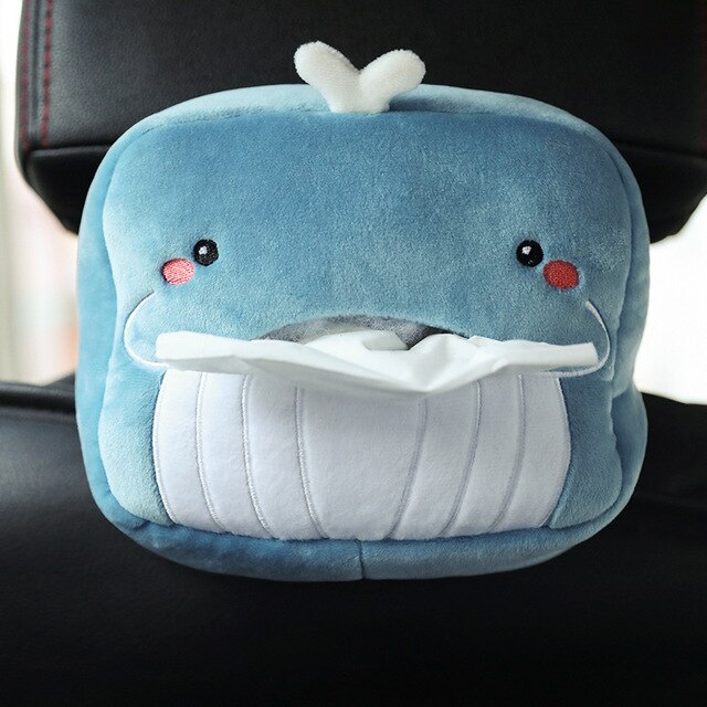 Adorable Tissue Dispenser: Fun and Functional Plush Napkin Holder for Your Car or Home
