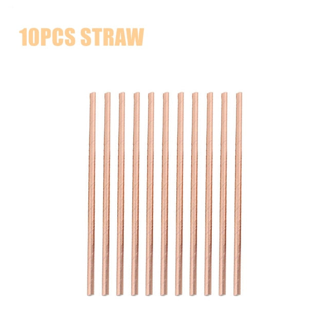 Rose Gold Party Decorations - Disposable Tableware Set for Parties