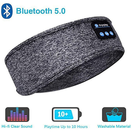 Immerse in Melodies: 3D Sleeping Mask with Wireless Bluetooth Earphone Headband