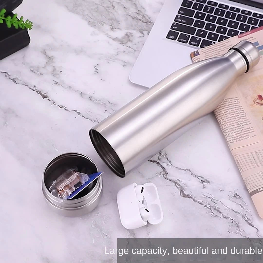 StealthGuard Water Bottle: Stay Hydrated and Secure On the Move